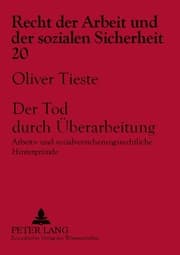 Cover von Der Tod durch Überarbeitung