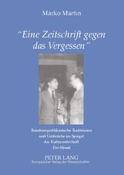 Cover von 'Eine Zeitschrift gegen das Vergessen'