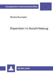 Cover von Disparitäten im Sozialhilfebezug