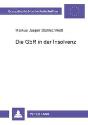 Cover von Die GbR in der Insolvenz