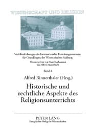 Cover von Historische und rechtliche Aspekte des Religionsunterrichts