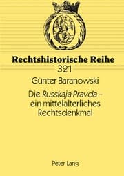 Cover von Die 'Russkaja Pravda' - ein mittelalterliches Rechtsdenkmal