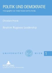 Cover von Ibrahim Rugovas Leadership