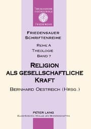 Cover von Religion als gesellschaftliche Kraft