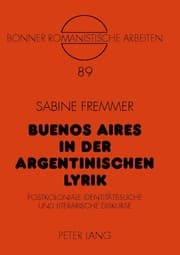Cover von Buenos Aires in der argentinischen Lyrik