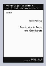 Cover von Prostitution in Recht und Gesellschaft