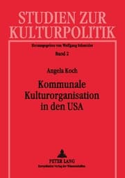 Cover von Kommunale Kulturorganisation in den USA