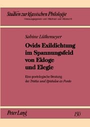 Cover von Ovids Exildichtung im Spannungsfeld von Ekloge und Elegie