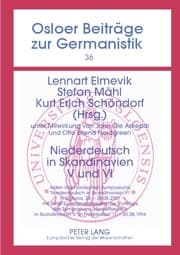 Cover von Niederdeutsch in Skandinavien V und VI