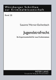 Cover von Jugendstrafrecht
