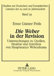 Cover von 'Die Weber' in der Revision