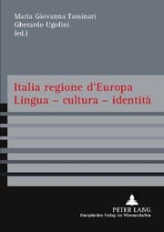 Cover von Italia regione dEuropa- Lingua - cultura - identità