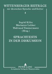 Cover von Sprachtests in der Diskussion