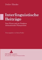 Cover von Interlinguistische Beiträge