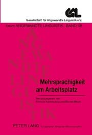 Cover von Mehrsprachigkeit am Arbeitsplatz
