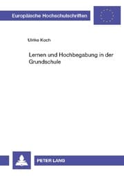 Cover von Lernen und Hochbegabung in der Grundschule