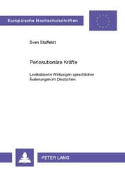 Cover von Perlokutionäre Kräfte