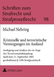 Cover von Kriminelle und terroristische Vereinigungen im Ausland