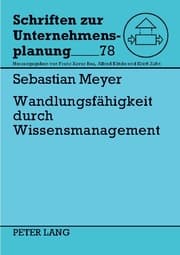 Cover von Wandlungsfähigkeit durch Wissensmanagement