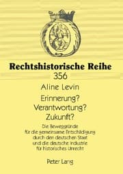 Cover von Erinnerung? Verantwortung? Zukunft?