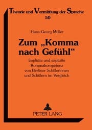 Cover von Zum 'Komma nach Gefühl'