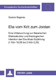 Cover von Elia vom Krit zum Jordan