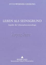Cover von Leben als Seinsgrund