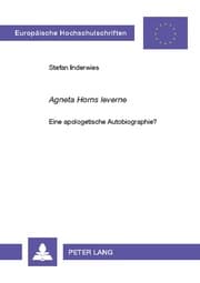 Cover von 'Agneta Horns leverne'
