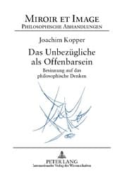 Cover von Das Unbezügliche als Offenbarsein