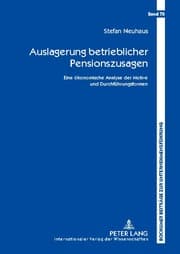 Cover von Auslagerung betrieblicher Pensionszusagen
