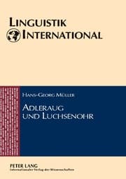 Cover von Adleraug und Luchsenohr