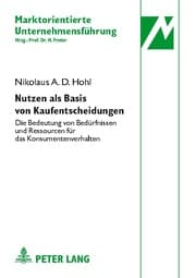 Cover von Nutzen als Basis von Kaufentscheidungen