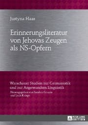 Cover von Erinnerungsliteratur von Jehovas Zeugen als NS-Opfern
