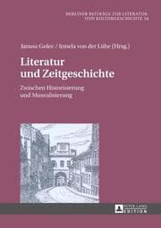 Cover von Literatur und Zeitgeschichte