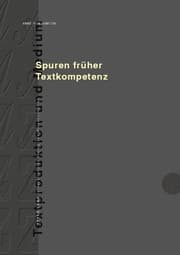Cover von Spuren früher Textkompetenz