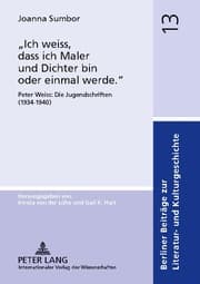 Cover von 'Ich weiss, dass ich Maler und Dichter bin oder einmal werde.'