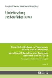 Cover von Arbeitsforschung und berufliches Lernen