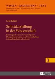 Cover von Selbstdarstellung in der Wissenschaft