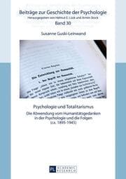 Cover von Psychologie und Totalitarismus