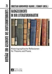 Cover von Fachgeschichte in der Literaturdidaktik