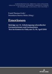 Cover von Emotionen