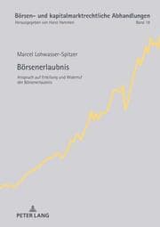Cover von Börsenerlaubnis