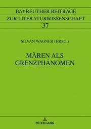 Cover von Mären als Grenzphänomen