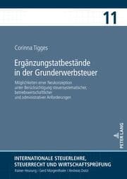 Cover von Ergänzungstatbestände in der Grunderwerbsteuer