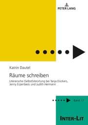 Cover von Räume schreiben