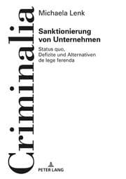 Cover von Sanktionierung von Unternehmen