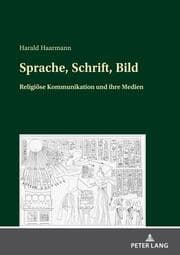 Cover von Sprache, Schrift, Bild