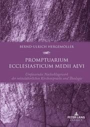 Cover von Promptuarium ecclesiasticum medii aevi