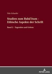 Cover von Studien zum Bahaitum - Ethische Aspekte der Schrift