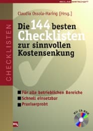 Cover von Die 144 besten Checklisten zur sinnvollen Kostensenkung